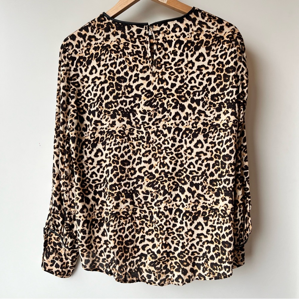 BNWT Zara Leopard Print Top - Picture 3 of 12
